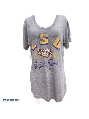 $5 SALE Russell LSU “Geaux Tigers” T Shirt Size Large